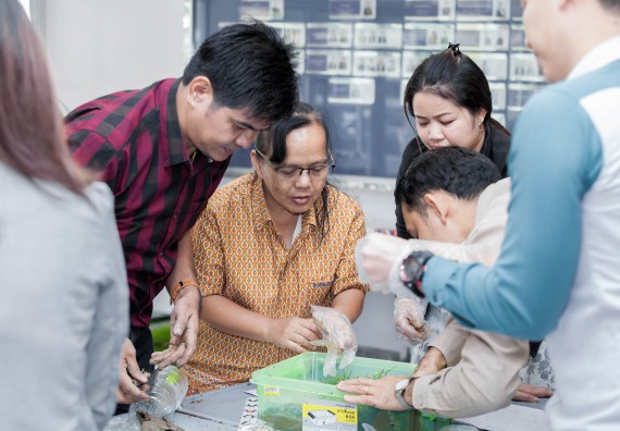 ภาพกิจกรรม คณะวิทยาศาสตร์และเทคโนโลยี จัดโครงการอบรมเชิงปฏิบัติการวิทยากรสำหรับสะเต็มศึกษา (STEM Education)