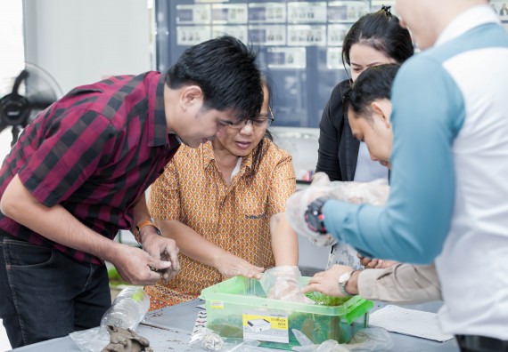 ภาพกิจกรรม คณะวิทยาศาสตร์และเทคโนโลยี จัดโครงการอบรมเชิงปฏิบัติการวิทยากรสำหรับสะเต็มศึกษา (STEM Education)