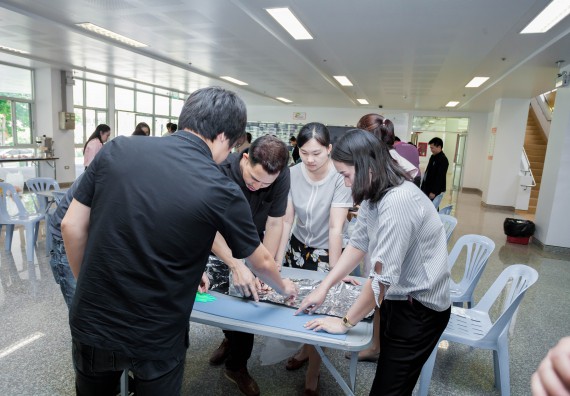 ภาพกิจกรรม คณะวิทยาศาสตร์และเทคโนโลยี จัดโครงการอบรมเชิงปฏิบัติการวิทยากรสำหรับสะเต็มศึกษา (STEM Education)