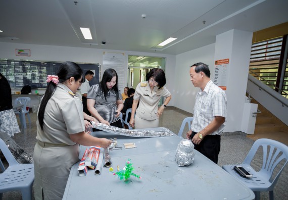 ภาพกิจกรรม คณะวิทยาศาสตร์และเทคโนโลยี จัดโครงการอบรมเชิงปฏิบัติการวิทยากรสำหรับสะเต็มศึกษา (STEM Education)