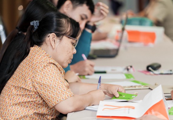 ภาพกิจกรรม คณะวิทยาศาสตร์และเทคโนโลยี จัดโครงการอบรมเชิงปฏิบัติการวิทยากรสำหรับสะเต็มศึกษา (STEM Education)