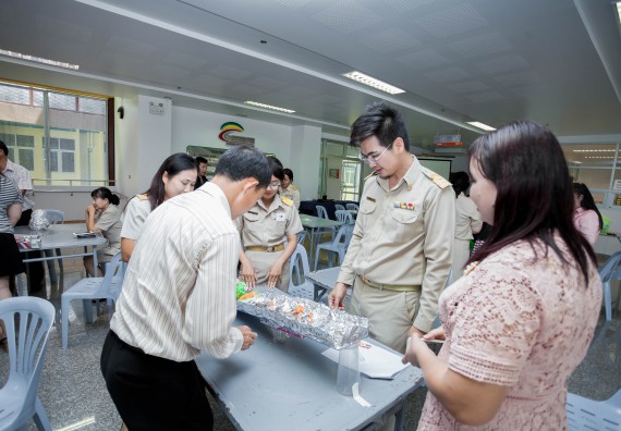 ภาพกิจกรรม คณะวิทยาศาสตร์และเทคโนโลยี จัดโครงการอบรมเชิงปฏิบัติการวิทยากรสำหรับสะเต็มศึกษา (STEM Education)