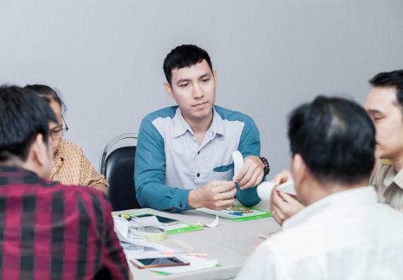 ภาพกิจกรรม คณะวิทยาศาสตร์และเทคโนโลยี จัดโครงการอบรมเชิงปฏิบัติการวิทยากรสำหรับสะเต็มศึกษา (STEM Education)