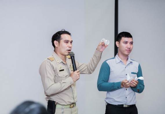 ภาพกิจกรรม คณะวิทยาศาสตร์และเทคโนโลยี จัดโครงการอบรมเชิงปฏิบัติการวิทยากรสำหรับสะเต็มศึกษา (STEM Education)