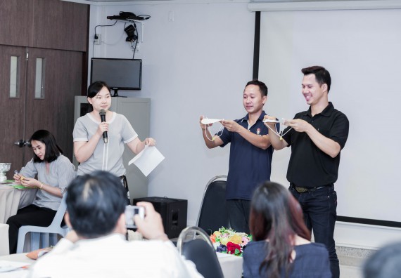 ภาพกิจกรรม คณะวิทยาศาสตร์และเทคโนโลยี จัดโครงการอบรมเชิงปฏิบัติการวิทยากรสำหรับสะเต็มศึกษา (STEM Education)