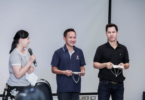 ภาพกิจกรรม คณะวิทยาศาสตร์และเทคโนโลยี จัดโครงการอบรมเชิงปฏิบัติการวิทยากรสำหรับสะเต็มศึกษา (STEM Education)