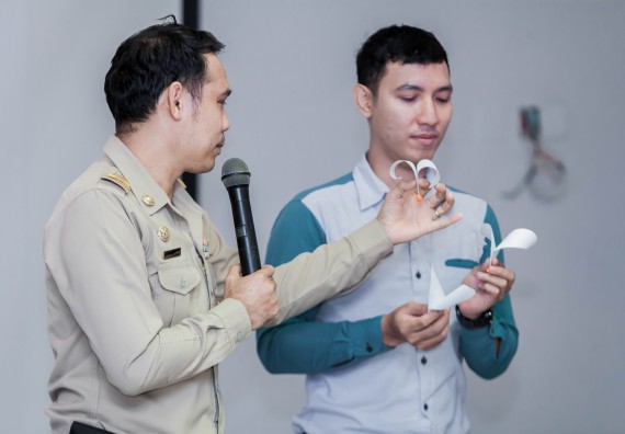 ภาพกิจกรรม คณะวิทยาศาสตร์และเทคโนโลยี จัดโครงการอบรมเชิงปฏิบัติการวิทยากรสำหรับสะเต็มศึกษา (STEM Education)