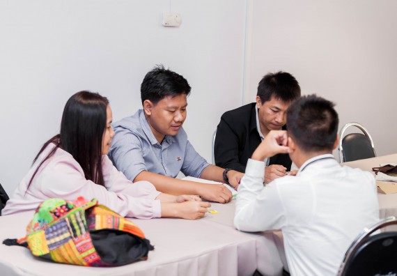 ภาพกิจกรรม คณะวิทยาศาสตร์และเทคโนโลยี จัดโครงการอบรมเชิงปฏิบัติการวิทยากรสำหรับสะเต็มศึกษา (STEM Education)