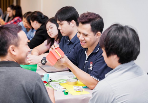 ภาพกิจกรรม คณะวิทยาศาสตร์และเทคโนโลยี จัดโครงการอบรมเชิงปฏิบัติการวิทยากรสำหรับสะเต็มศึกษา (STEM Education)
