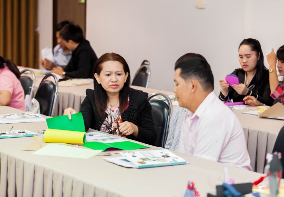 ภาพกิจกรรม คณะวิทยาศาสตร์และเทคโนโลยี จัดโครงการอบรมเชิงปฏิบัติการวิทยากรสำหรับสะเต็มศึกษา (STEM Education)