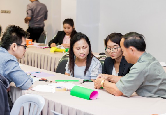 ภาพกิจกรรม คณะวิทยาศาสตร์และเทคโนโลยี จัดโครงการอบรมเชิงปฏิบัติการวิทยากรสำหรับสะเต็มศึกษา (STEM Education)