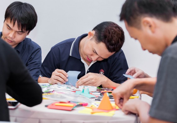 ภาพกิจกรรม คณะวิทยาศาสตร์และเทคโนโลยี จัดโครงการอบรมเชิงปฏิบัติการวิทยากรสำหรับสะเต็มศึกษา (STEM Education)