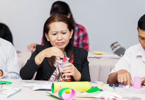 ภาพกิจกรรม คณะวิทยาศาสตร์และเทคโนโลยี จัดโครงการอบรมเชิงปฏิบัติการวิทยากรสำหรับสะเต็มศึกษา (STEM Education)