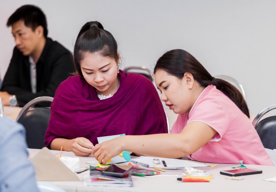 ภาพกิจกรรม คณะวิทยาศาสตร์และเทคโนโลยี จัดโครงการอบรมเชิงปฏิบัติการวิทยากรสำหรับสะเต็มศึกษา (STEM Education)