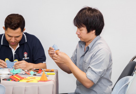 ภาพกิจกรรม คณะวิทยาศาสตร์และเทคโนโลยี จัดโครงการอบรมเชิงปฏิบัติการวิทยากรสำหรับสะเต็มศึกษา (STEM Education)