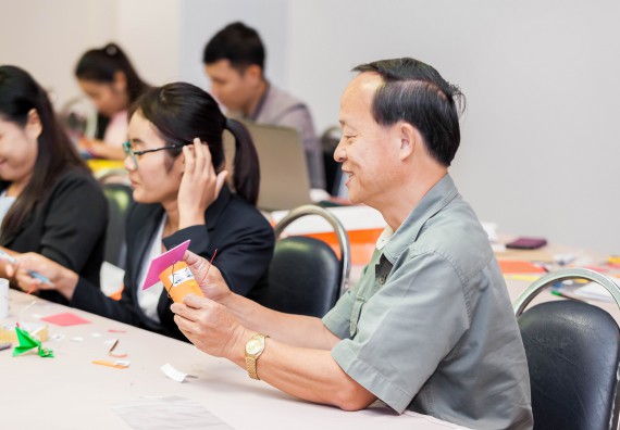 ภาพกิจกรรม คณะวิทยาศาสตร์และเทคโนโลยี จัดโครงการอบรมเชิงปฏิบัติการวิทยากรสำหรับสะเต็มศึกษา (STEM Education)