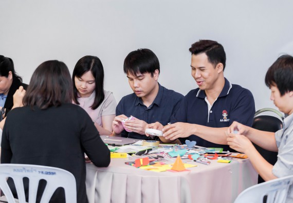 ภาพกิจกรรม คณะวิทยาศาสตร์และเทคโนโลยี จัดโครงการอบรมเชิงปฏิบัติการวิทยากรสำหรับสะเต็มศึกษา (STEM Education)