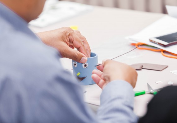 ภาพกิจกรรม คณะวิทยาศาสตร์และเทคโนโลยี จัดโครงการอบรมเชิงปฏิบัติการวิทยากรสำหรับสะเต็มศึกษา (STEM Education)