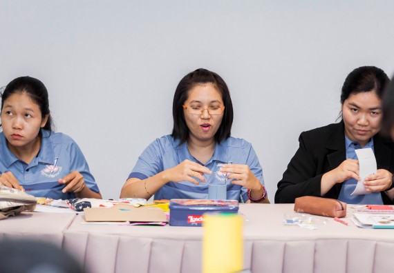 ภาพกิจกรรม คณะวิทยาศาสตร์และเทคโนโลยี จัดโครงการอบรมเชิงปฏิบัติการวิทยากรสำหรับสะเต็มศึกษา (STEM Education)