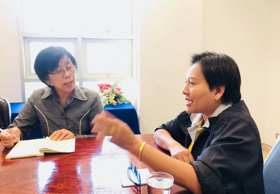 ภาพกิจกรรม ทีมนักวิจัยจากหน่วยวิจัยสิ่งแวดล้อมและสุขภาพ สถาบันวิจัยวิทยาศาสตร์สุขภาพ (RIHES CMU) มหาวิทยาลัยเชียงใหม่ เข้าพบคณะผู้บริหารคณะวิทยาศาสตร์และเทคโนโลยี