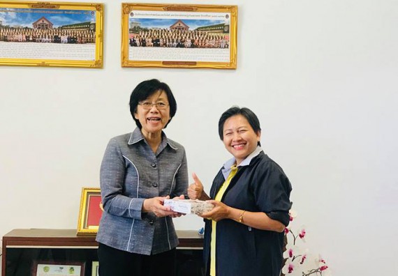 ภาพกิจกรรม ทีมนักวิจัยจากหน่วยวิจัยสิ่งแวดล้อมและสุขภาพ สถาบันวิจัยวิทยาศาสตร์สุขภาพ (RIHES CMU) มหาวิทยาลัยเชียงใหม่ เข้าพบคณะผู้บริหารคณะวิทยาศาสตร์และเทคโนโลยี