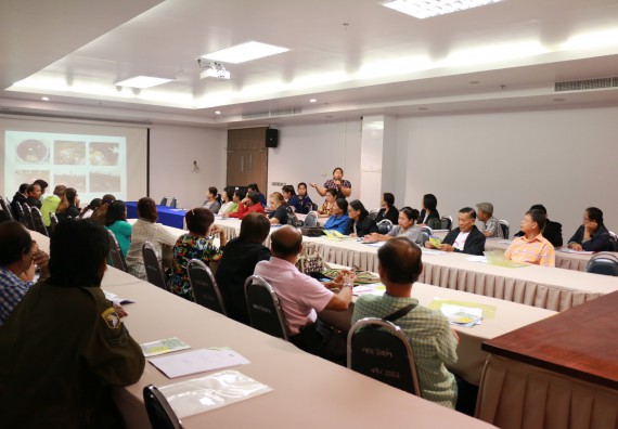 ภาพกิจกรรม โปรแกรมวิชาวิทยาศาสตร์สิ่งแวดล้อม จัดการประชุมโครงการเพิ่มประสิทธิภาพระบบการจัดการขยะมูลฝอยโดยการมีส่วนร่วมของชุมชุนแบบบูรณาการเทศบาลเมืองกำแพงเพชร