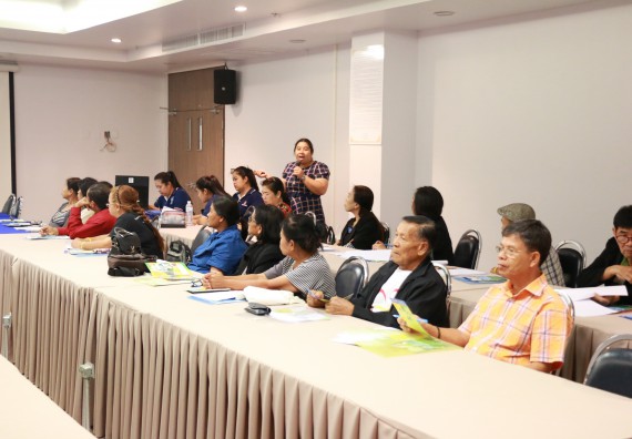 ภาพกิจกรรม โปรแกรมวิชาวิทยาศาสตร์สิ่งแวดล้อม จัดการประชุมโครงการเพิ่มประสิทธิภาพระบบการจัดการขยะมูลฝอยโดยการมีส่วนร่วมของชุมชุนแบบบูรณาการเทศบาลเมืองกำแพงเพชร