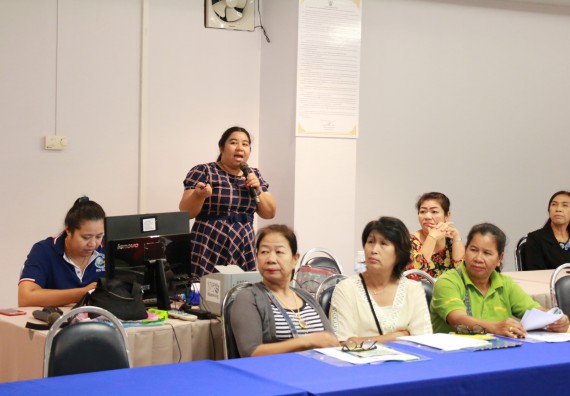 ภาพกิจกรรม โปรแกรมวิชาวิทยาศาสตร์สิ่งแวดล้อม จัดการประชุมโครงการเพิ่มประสิทธิภาพระบบการจัดการขยะมูลฝอยโดยการมีส่วนร่วมของชุมชุนแบบบูรณาการเทศบาลเมืองกำแพงเพชร