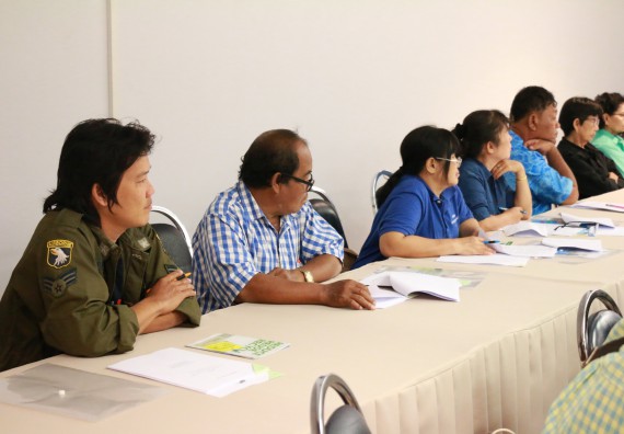 ภาพกิจกรรม โปรแกรมวิชาวิทยาศาสตร์สิ่งแวดล้อม จัดการประชุมโครงการเพิ่มประสิทธิภาพระบบการจัดการขยะมูลฝอยโดยการมีส่วนร่วมของชุมชุนแบบบูรณาการเทศบาลเมืองกำแพงเพชร