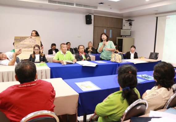 ภาพกิจกรรม โปรแกรมวิชาวิทยาศาสตร์สิ่งแวดล้อม จัดการประชุมโครงการเพิ่มประสิทธิภาพระบบการจัดการขยะมูลฝอยโดยการมีส่วนร่วมของชุมชุนแบบบูรณาการเทศบาลเมืองกำแพงเพชร