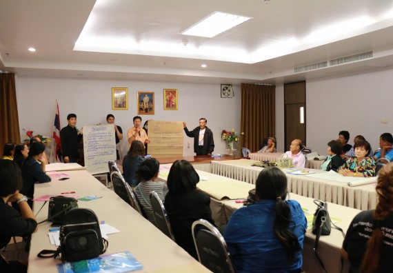 ภาพกิจกรรม โปรแกรมวิชาวิทยาศาสตร์สิ่งแวดล้อม จัดการประชุมโครงการเพิ่มประสิทธิภาพระบบการจัดการขยะมูลฝอยโดยการมีส่วนร่วมของชุมชุนแบบบูรณาการเทศบาลเมืองกำแพงเพชร