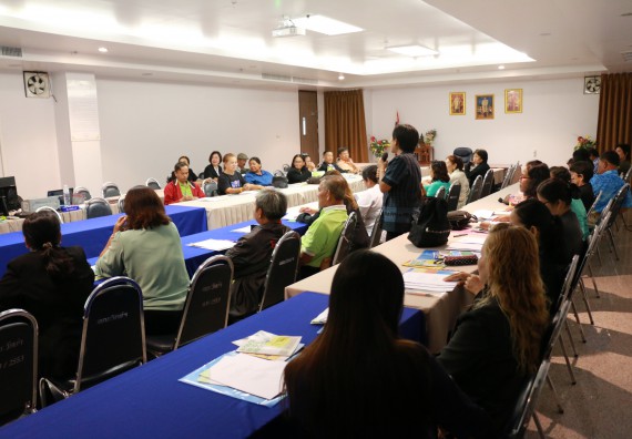 ภาพกิจกรรม โปรแกรมวิชาวิทยาศาสตร์สิ่งแวดล้อม จัดการประชุมโครงการเพิ่มประสิทธิภาพระบบการจัดการขยะมูลฝอยโดยการมีส่วนร่วมของชุมชุนแบบบูรณาการเทศบาลเมืองกำแพงเพชร