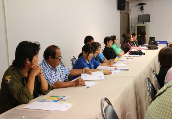 ภาพกิจกรรม โปรแกรมวิชาวิทยาศาสตร์สิ่งแวดล้อม จัดการประชุมโครงการเพิ่มประสิทธิภาพระบบการจัดการขยะมูลฝอยโดยการมีส่วนร่วมของชุมชุนแบบบูรณาการเทศบาลเมืองกำแพงเพชร