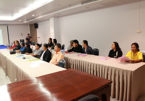 ภาพกิจกรรม โปรแกรมวิชาวิทยาศาสตร์สิ่งแวดล้อม จัดการประชุมโครงการเพิ่มประสิทธิภาพระบบการจัดการขยะมูลฝอยโดยการมีส่วนร่วมของชุมชุนแบบบูรณาการเทศบาลเมืองกำแพงเพชร