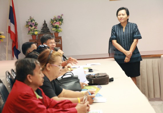 ภาพกิจกรรม โปรแกรมวิชาวิทยาศาสตร์สิ่งแวดล้อม จัดการประชุมโครงการเพิ่มประสิทธิภาพระบบการจัดการขยะมูลฝอยโดยการมีส่วนร่วมของชุมชุนแบบบูรณาการเทศบาลเมืองกำแพงเพชร