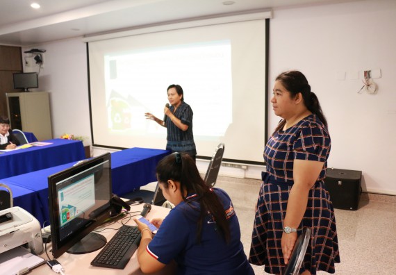 ภาพกิจกรรม โปรแกรมวิชาวิทยาศาสตร์สิ่งแวดล้อม จัดการประชุมโครงการเพิ่มประสิทธิภาพระบบการจัดการขยะมูลฝอยโดยการมีส่วนร่วมของชุมชุนแบบบูรณาการเทศบาลเมืองกำแพงเพชร