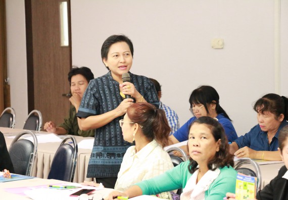 ภาพกิจกรรม โปรแกรมวิชาวิทยาศาสตร์สิ่งแวดล้อม จัดการประชุมโครงการเพิ่มประสิทธิภาพระบบการจัดการขยะมูลฝอยโดยการมีส่วนร่วมของชุมชุนแบบบูรณาการเทศบาลเมืองกำแพงเพชร