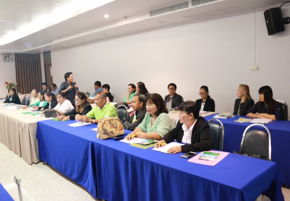 ภาพกิจกรรม โปรแกรมวิชาวิทยาศาสตร์สิ่งแวดล้อม จัดการประชุมโครงการเพิ่มประสิทธิภาพระบบการจัดการขยะมูลฝอยโดยการมีส่วนร่วมของชุมชุนแบบบูรณาการเทศบาลเมืองกำแพงเพชร