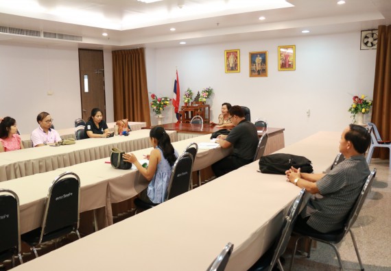 ภาพกิจกรรม คณะวิทยาศาสตร์และเทคโนโลยี จัดการประชุมหารือวิธีการประเมินประสิทธิภาพและประสิทธิผลการปฏิบัติราชการ