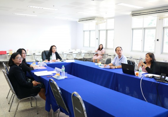 ภาพกิจกรรม หลักสูตรฟิสิกส์ จัดการตรวจประเมินคุณภาพภายในระดับหลักสูตรฟิสิกส์