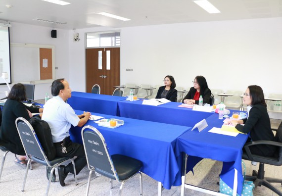 ภาพกิจกรรม หลักสูตรฟิสิกส์ จัดการตรวจประเมินคุณภาพภายในระดับหลักสูตรฟิสิกส์