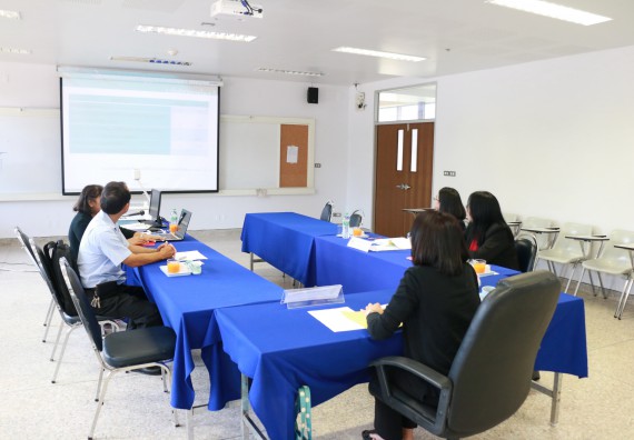 ภาพกิจกรรม หลักสูตรฟิสิกส์ จัดการตรวจประเมินคุณภาพภายในระดับหลักสูตรฟิสิกส์