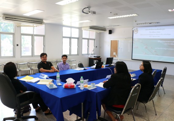 ภาพกิจกรรม หลักสูตรฟิสิกส์ จัดการตรวจประเมินคุณภาพภายในระดับหลักสูตรฟิสิกส์