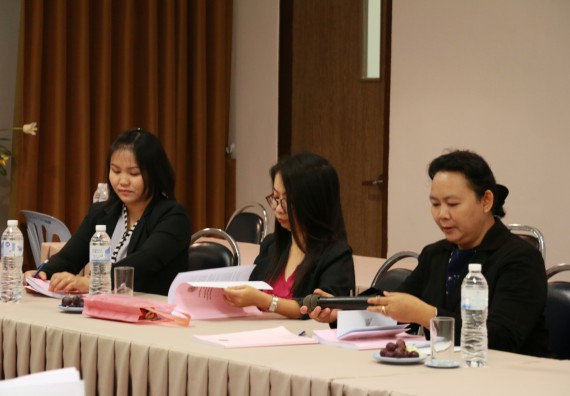 ภาพกิจกรรม หลักสูตรวิทยาศาสตร์สิ่งแวดล้อม จัดการตรวจประเมินคุณภาพภายในระดับหลักสูตรวิทยาศาสตร์สิ่งแวดล้อม