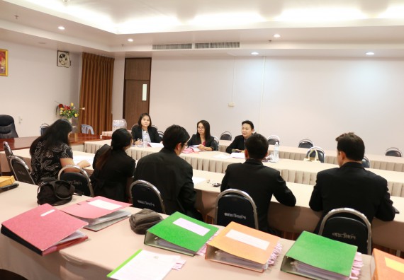 ภาพกิจกรรม หลักสูตรวิทยาศาสตร์สิ่งแวดล้อม จัดการตรวจประเมินคุณภาพภายในระดับหลักสูตรวิทยาศาสตร์สิ่งแวดล้อม