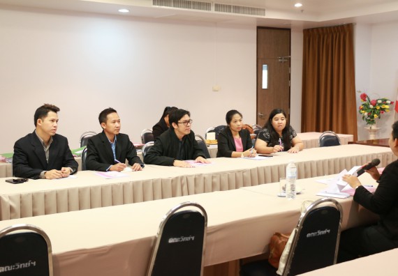 ภาพกิจกรรม หลักสูตรวิทยาศาสตร์สิ่งแวดล้อม จัดการตรวจประเมินคุณภาพภายในระดับหลักสูตรวิทยาศาสตร์สิ่งแวดล้อม