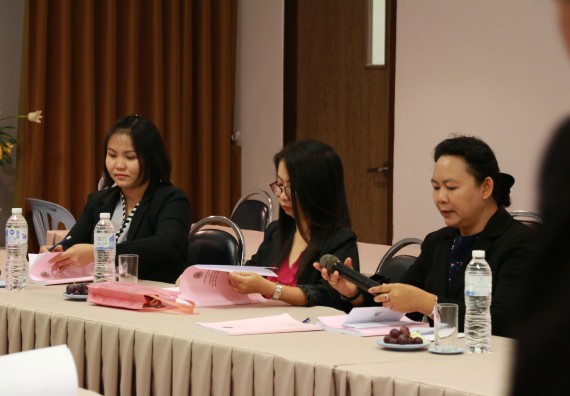 ภาพกิจกรรม หลักสูตรวิทยาศาสตร์สิ่งแวดล้อม จัดการตรวจประเมินคุณภาพภายในระดับหลักสูตรวิทยาศาสตร์สิ่งแวดล้อม