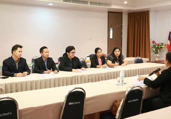 ภาพกิจกรรม หลักสูตรวิทยาศาสตร์สิ่งแวดล้อม จัดการตรวจประเมินคุณภาพภายในระดับหลักสูตรวิทยาศาสตร์สิ่งแวดล้อม