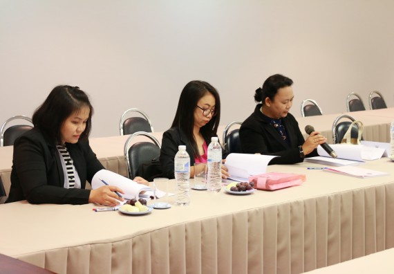 ภาพกิจกรรม หลักสูตรวิทยาศาสตร์สิ่งแวดล้อม จัดการตรวจประเมินคุณภาพภายในระดับหลักสูตรวิทยาศาสตร์สิ่งแวดล้อม