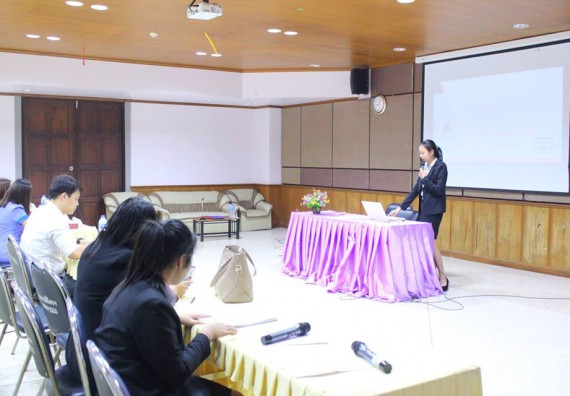 ภาพกิจกรรม โปรแกรมวิชาวิทยาการคอมพิวเตอร์ จัดกิจกรรมนำเสนอผลงานวิจัยนักศึกษาระดับปริญญาตรี